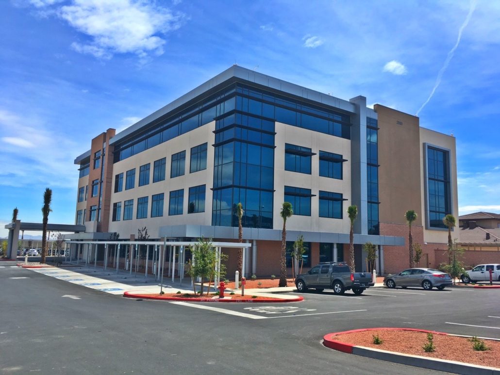 This project was a new 78,909 sqft 4 story Medical Office Building located  in Las Vegas, Nevada, on the Mountain View Hospital Campus.